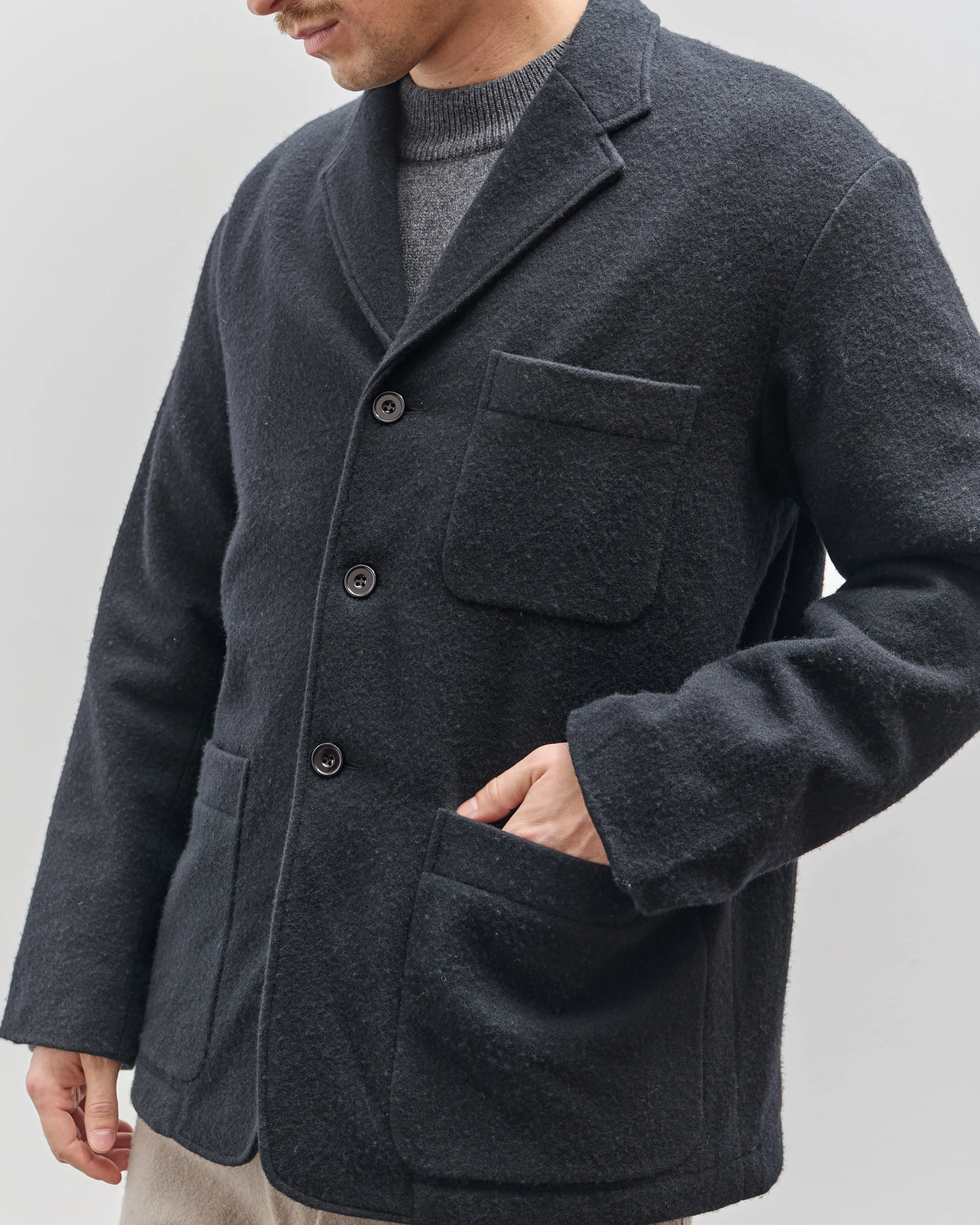 Arpenteur Fox Jacket, Black