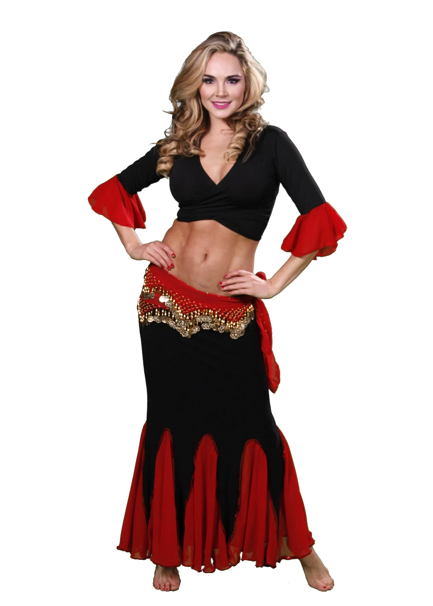 Belly Dance Lyrca Choli Top | CEBU WISH