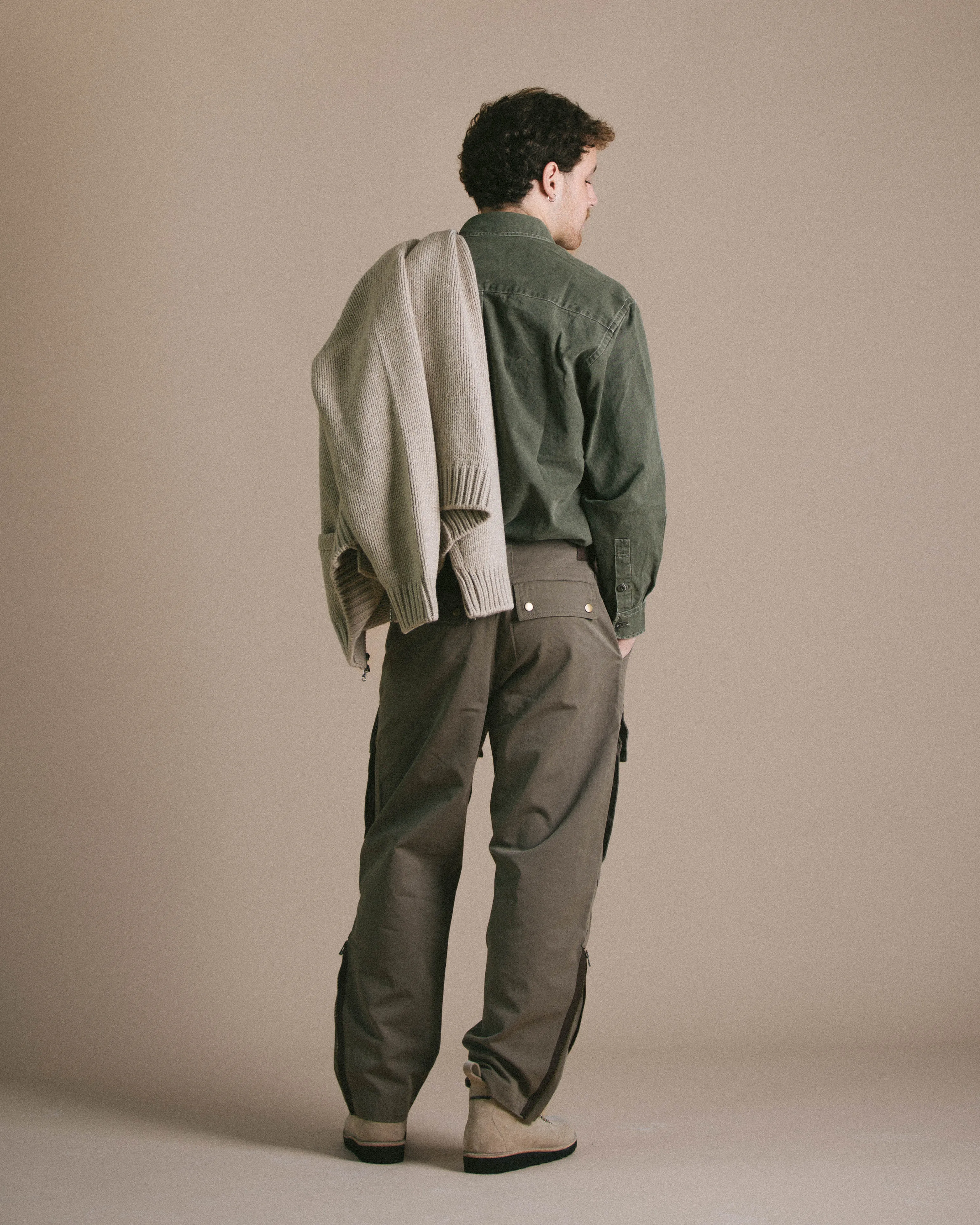 CN FLIGHT PANTS - KHAKI GRAY