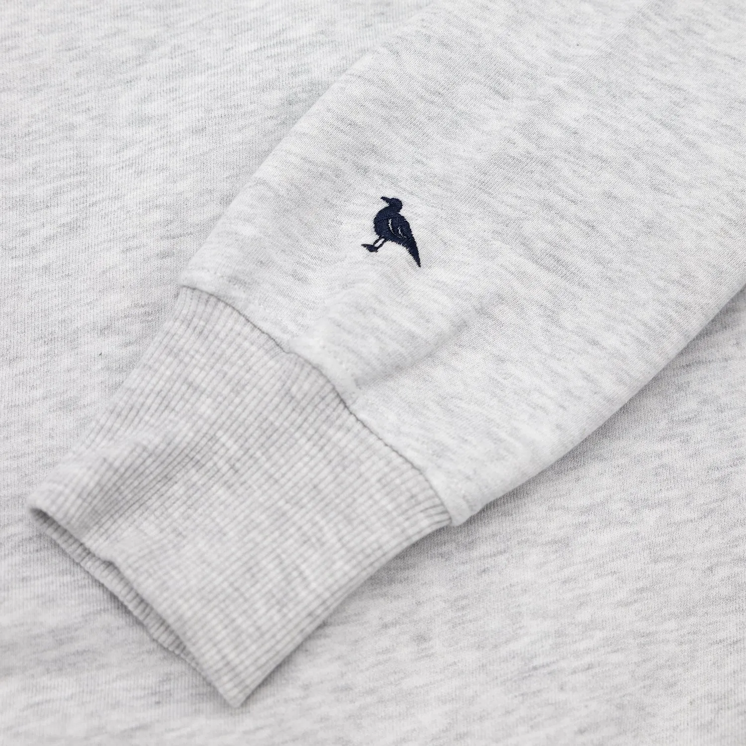 Coastie Crewneck in Silver Grey