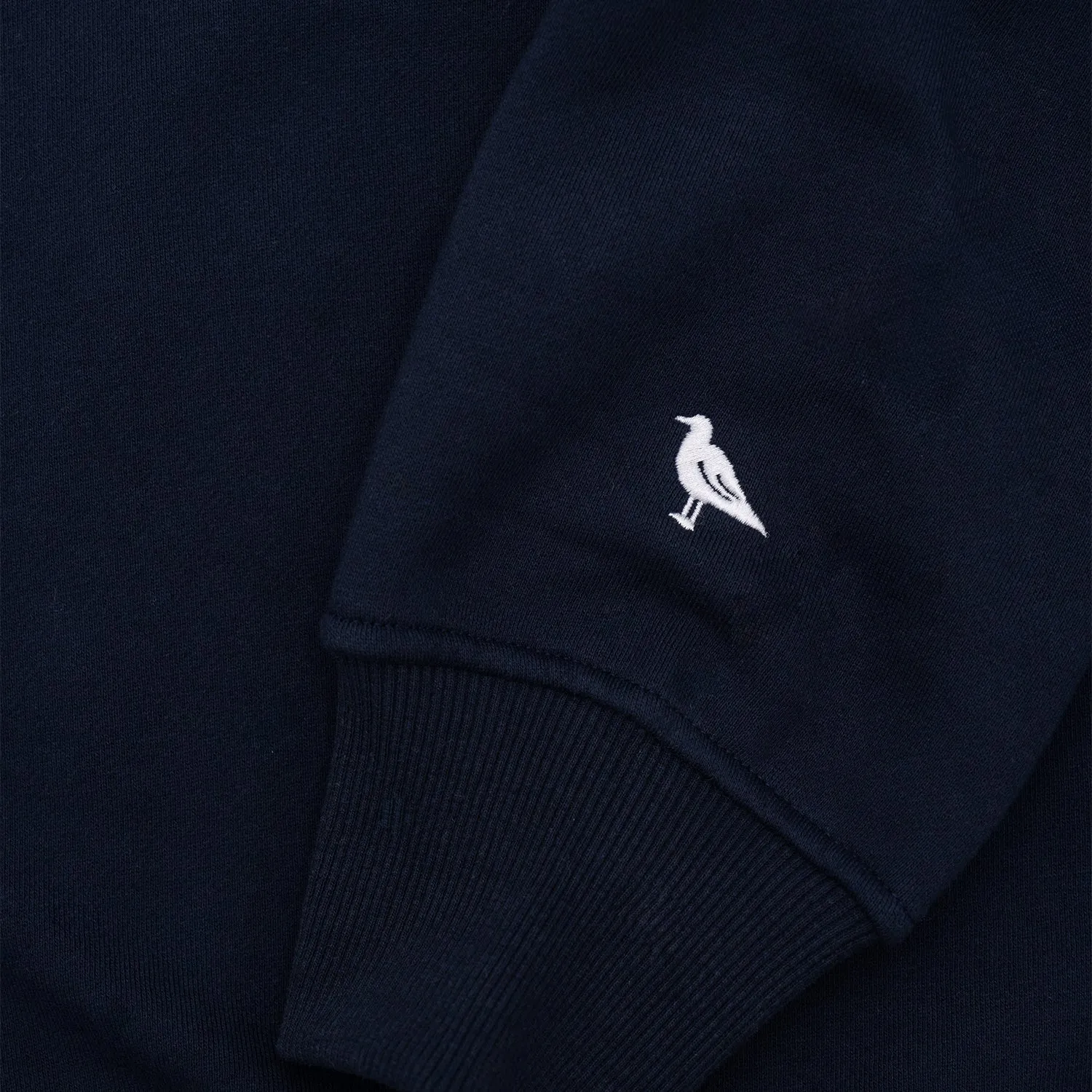 Coastie Embroidered Crewneck in Navy