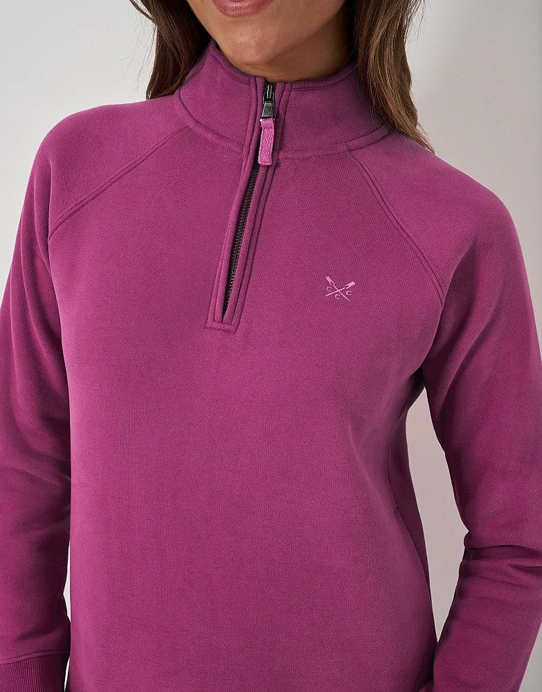 Crew Clothing Half-Zip Sweatshirt