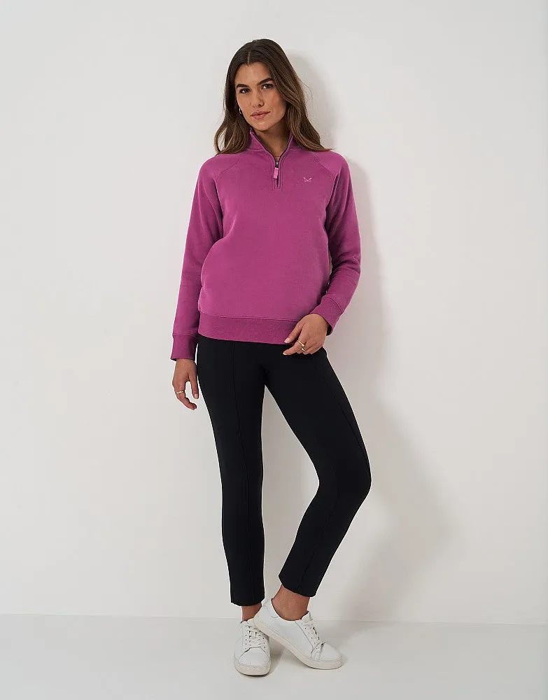 Crew Clothing Half-Zip Sweatshirt