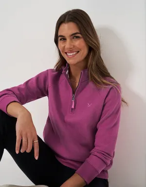 Crew Clothing Half-Zip Sweatshirt