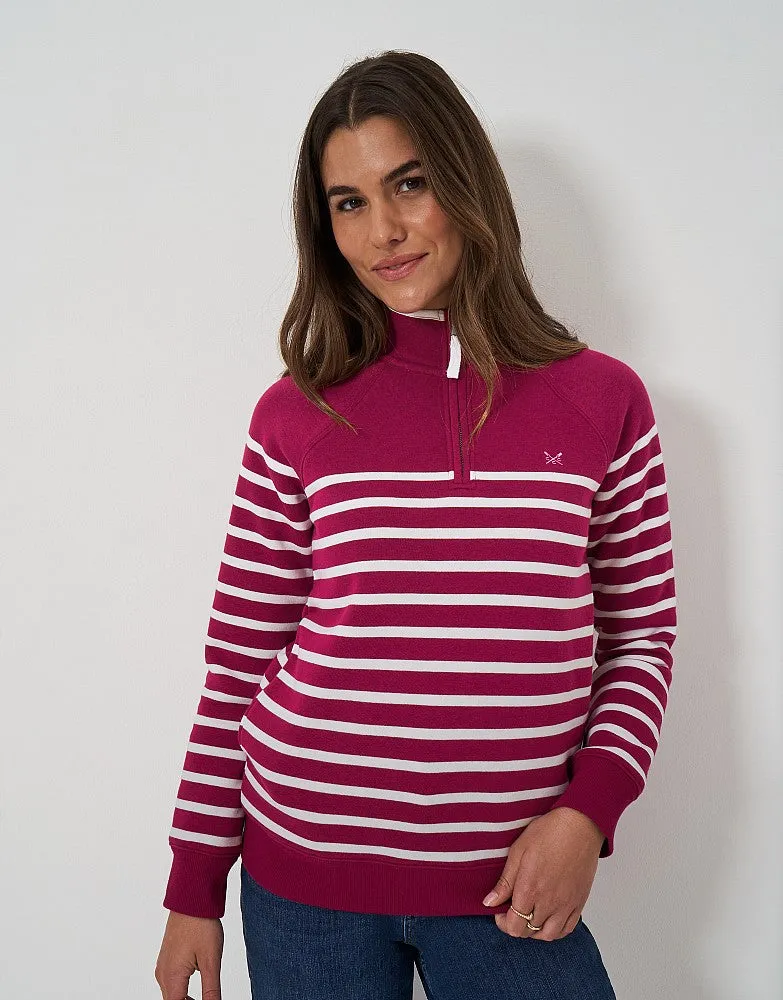 Crew Clothing Half-Zip Sweatshirt