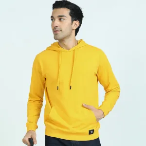 Cruze French Terry Cotton Hoodies Vivid Yellow