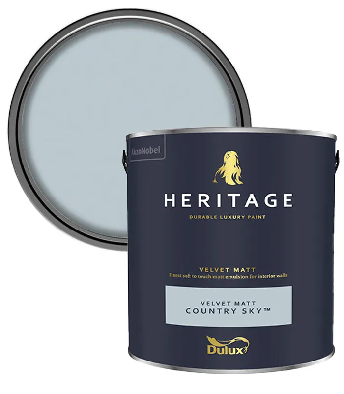 Dulux Heritage Velvet Matt Paint - 2.5 Litre