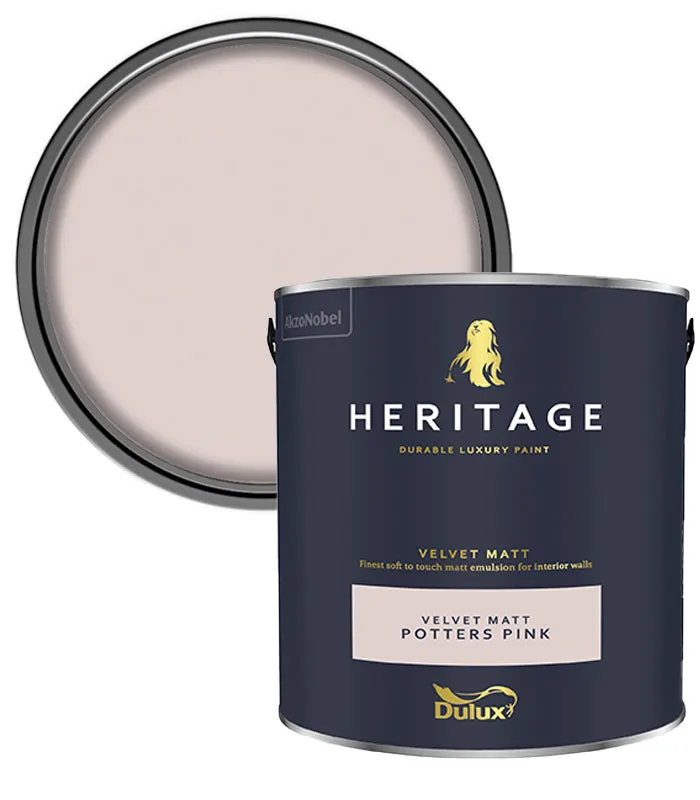 Dulux Heritage Velvet Matt Paint - 2.5 Litre