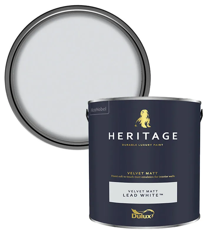 Dulux Heritage Velvet Matt Paint - 2.5 Litre