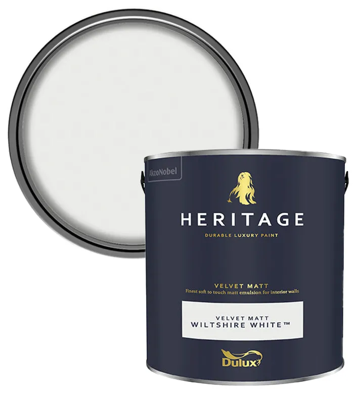 Dulux Heritage Velvet Matt Paint - 2.5 Litre