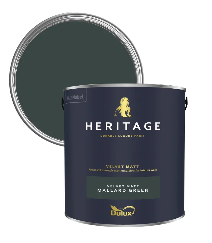 Dulux Heritage Velvet Matt Paint - 2.5 Litre