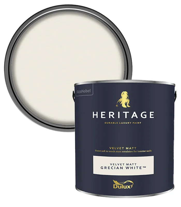 Dulux Heritage Velvet Matt Paint - 2.5 Litre