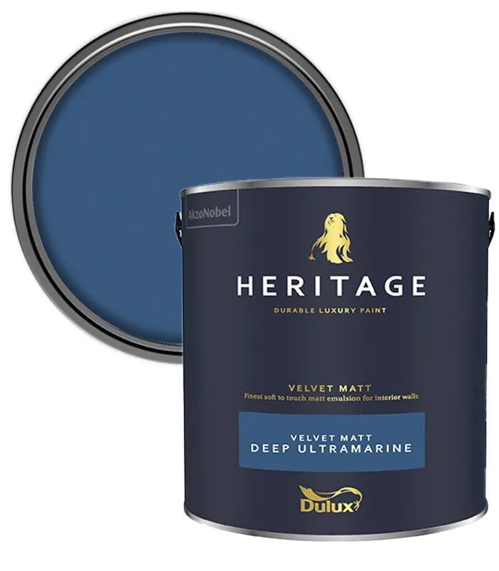 Dulux Heritage Velvet Matt Paint - 2.5 Litre