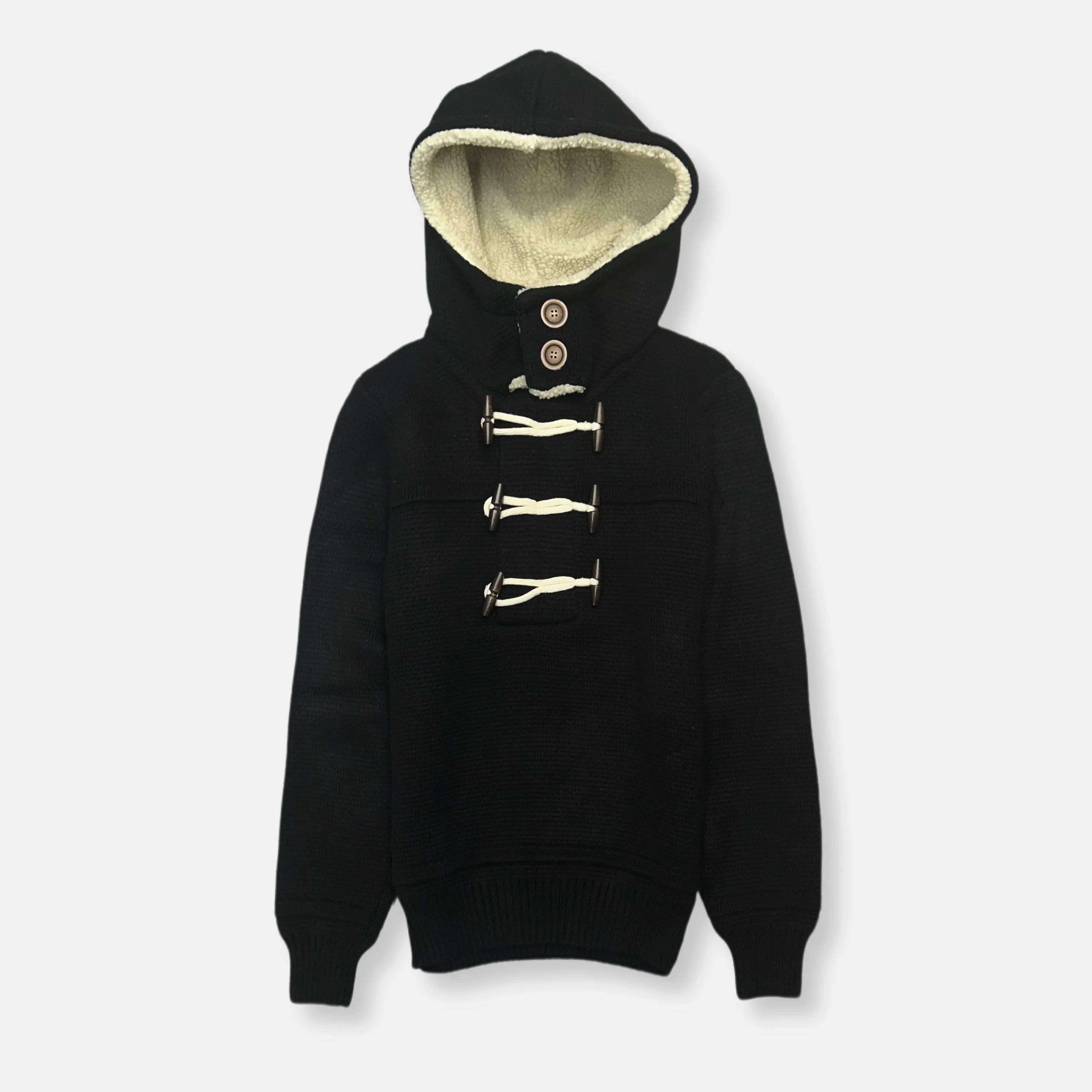 Durrell Toggle Knit Hoodie