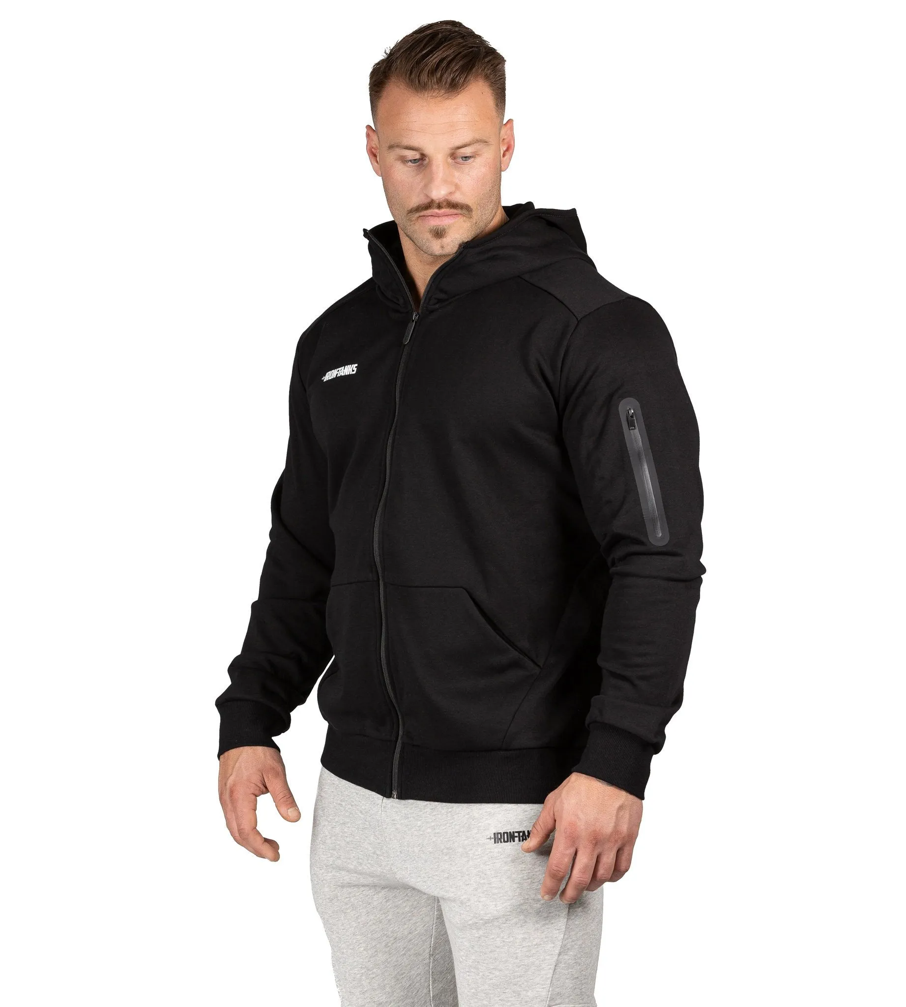 Fusion Zipper Hoodie II - Flux Black