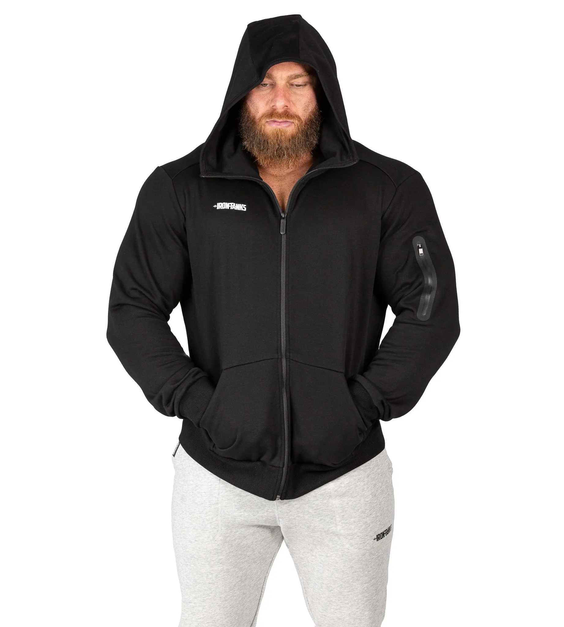 Fusion Zipper Hoodie II - Flux Black