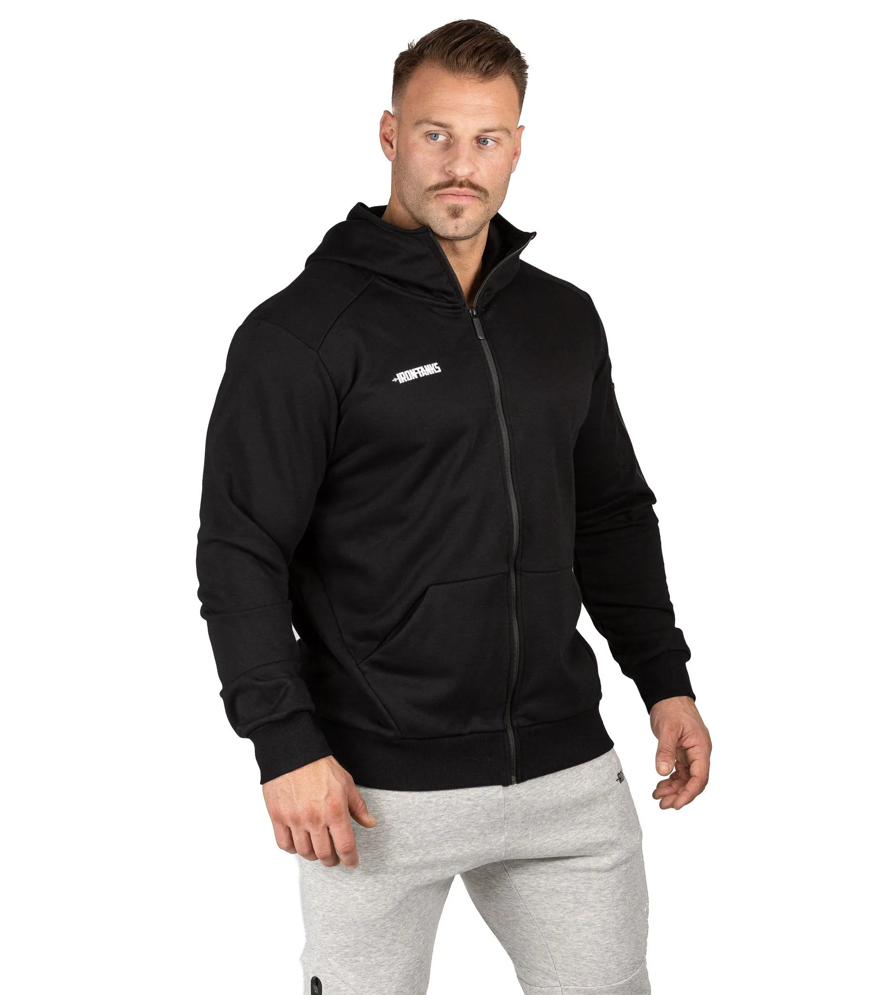 Fusion Zipper Hoodie II - Flux Black