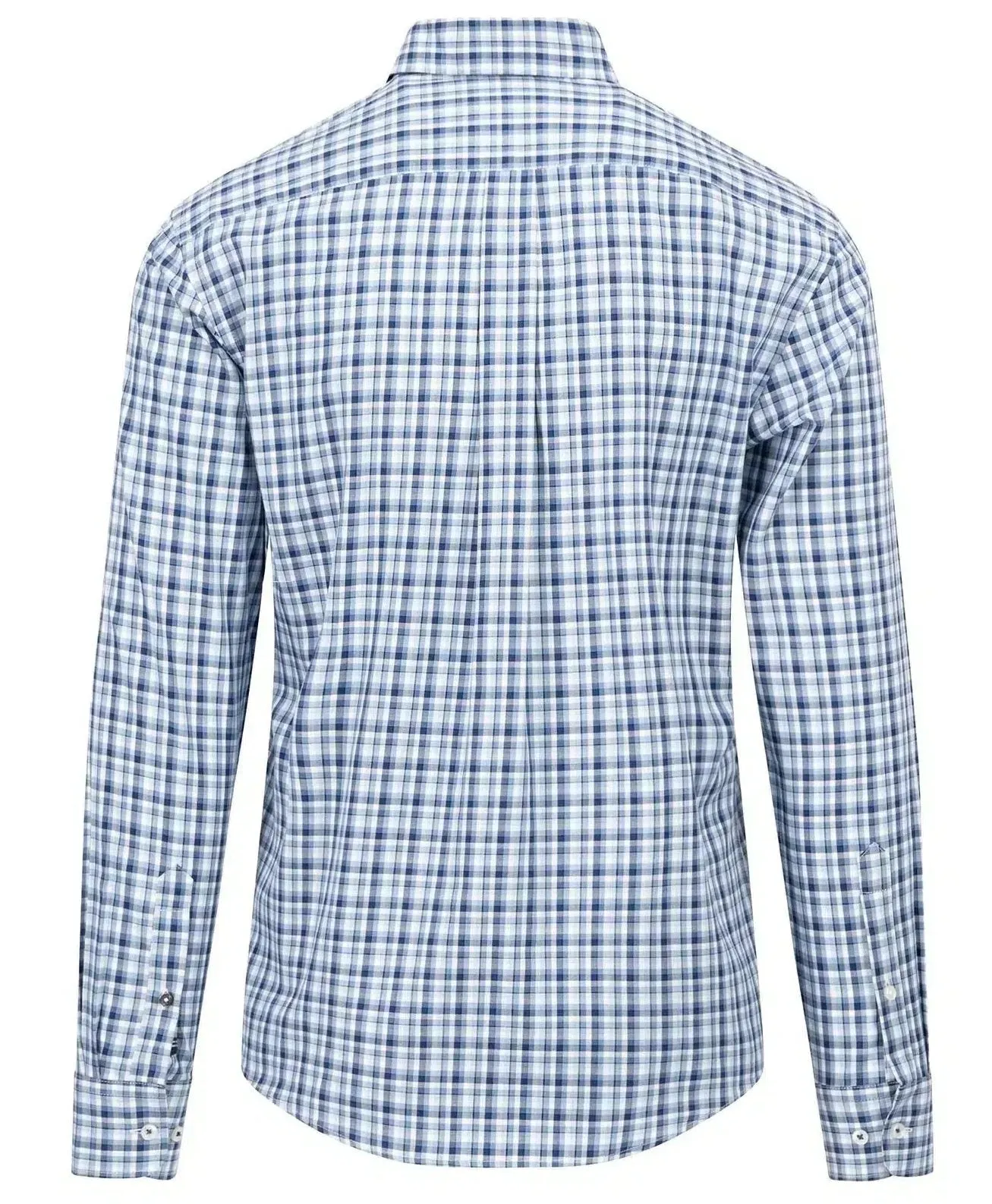 FYNCH HATTON Pure Cotton Shirt - Men's – Combi Midnight Check