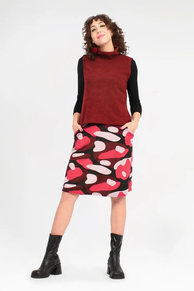 Gia 3/4 Knit Skirt