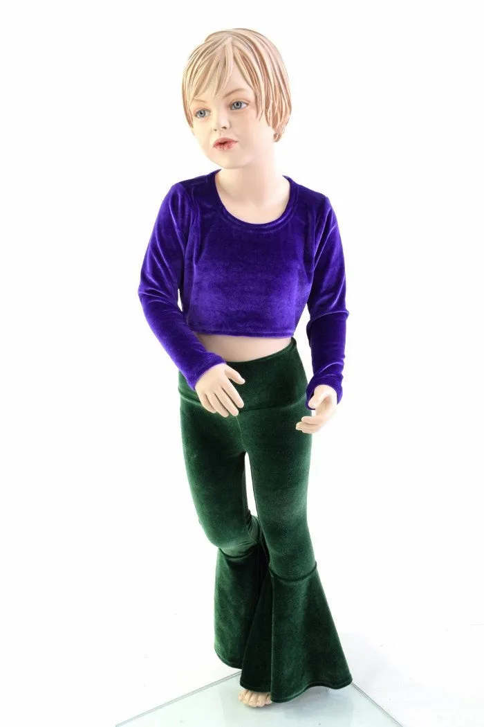 Girls Long Sleeve Purple Top (TOP ONLY)