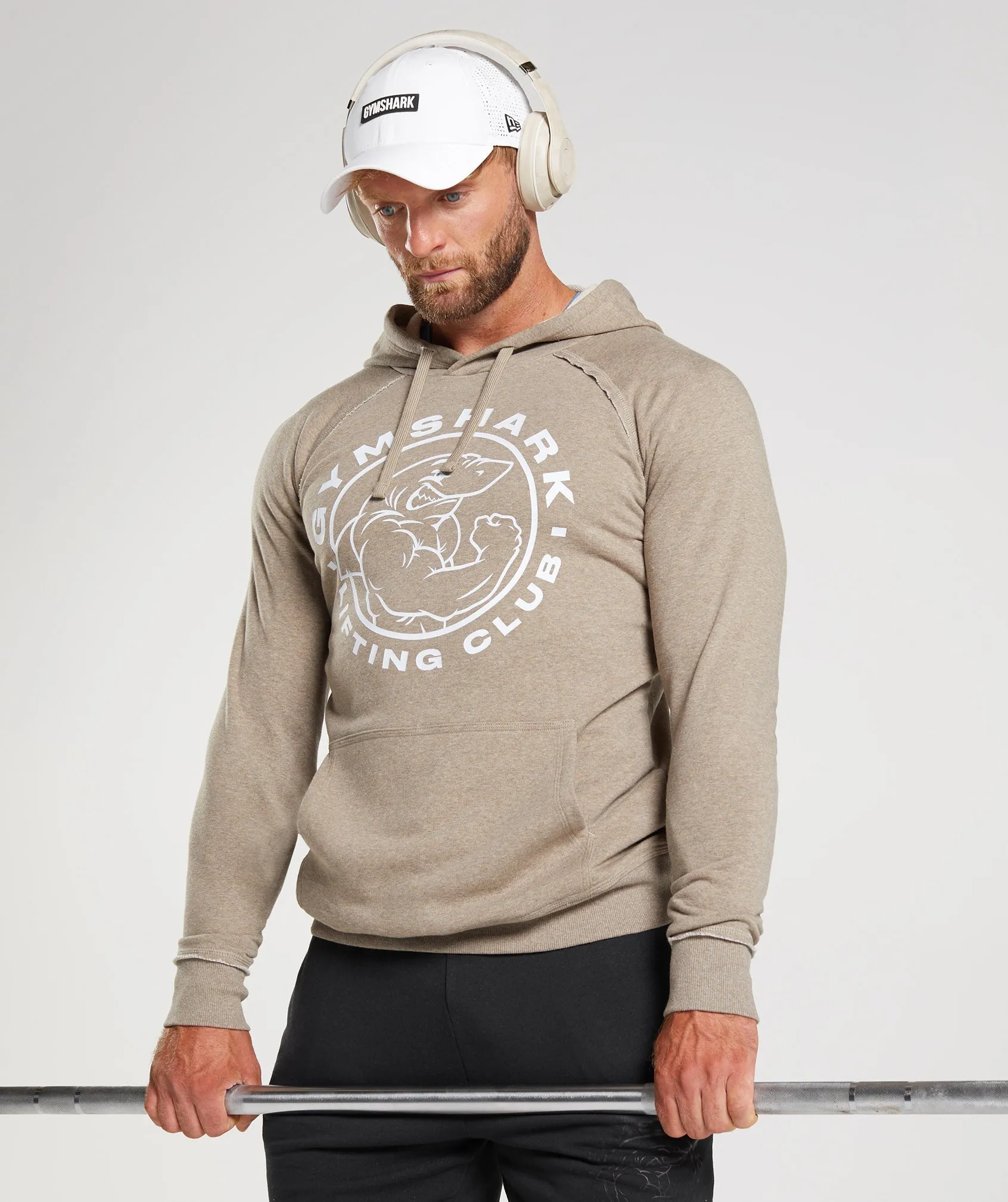 Gymshark Legacy Hoodie - Limestone Marl