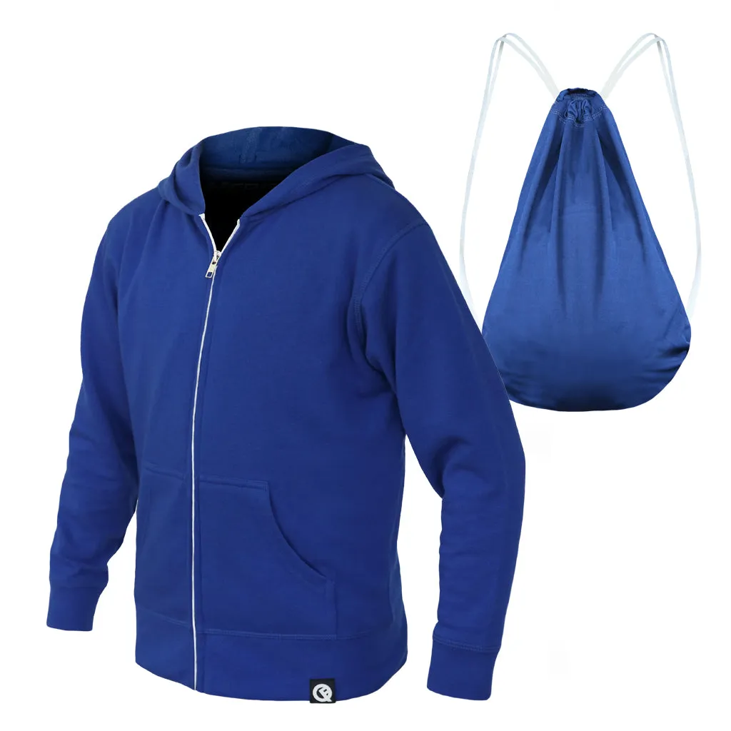 Kids' Hero Hoodie Lite (Royal Blue)