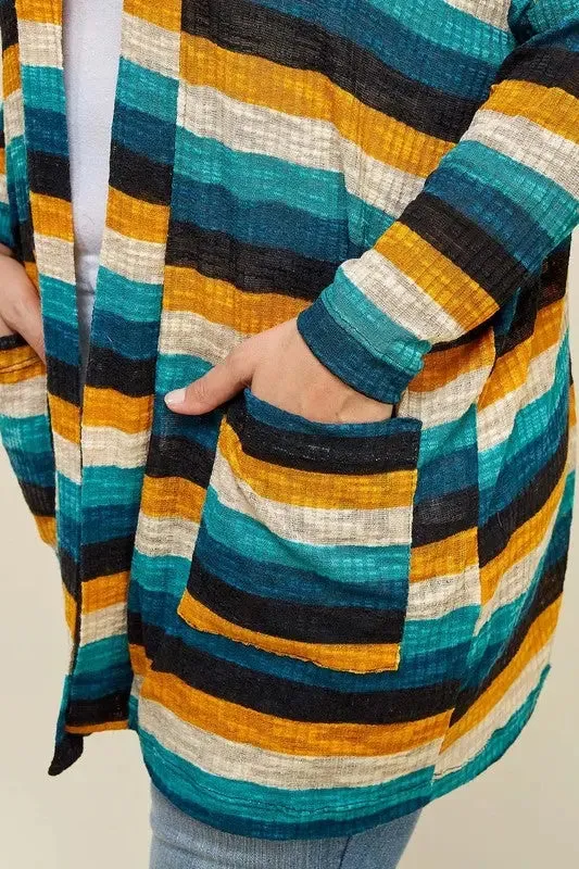 Laryn Striped Cardigan