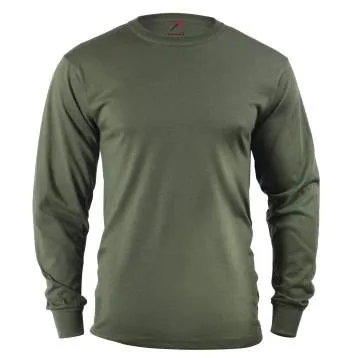 Long Sleeve Solid T-Shirt