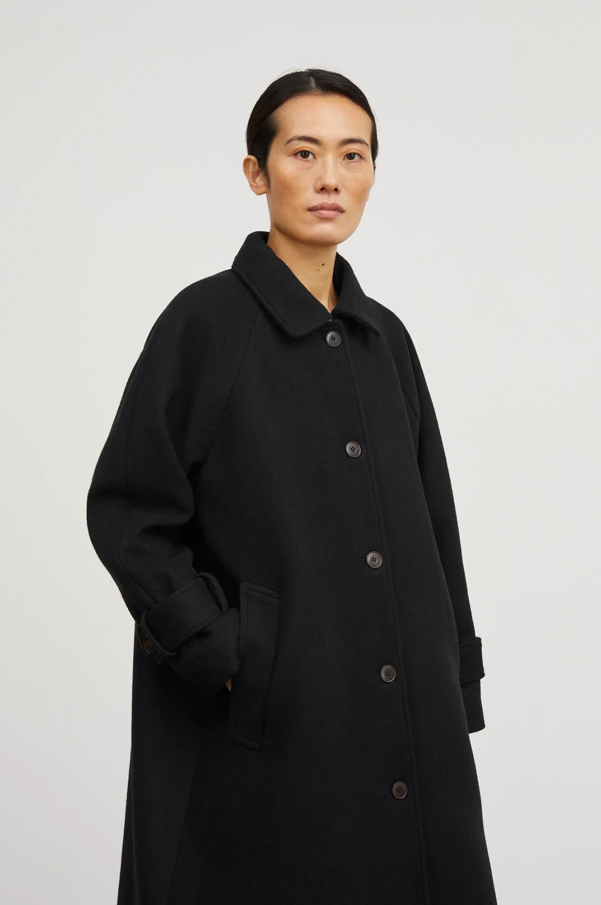 Macy Coat Black