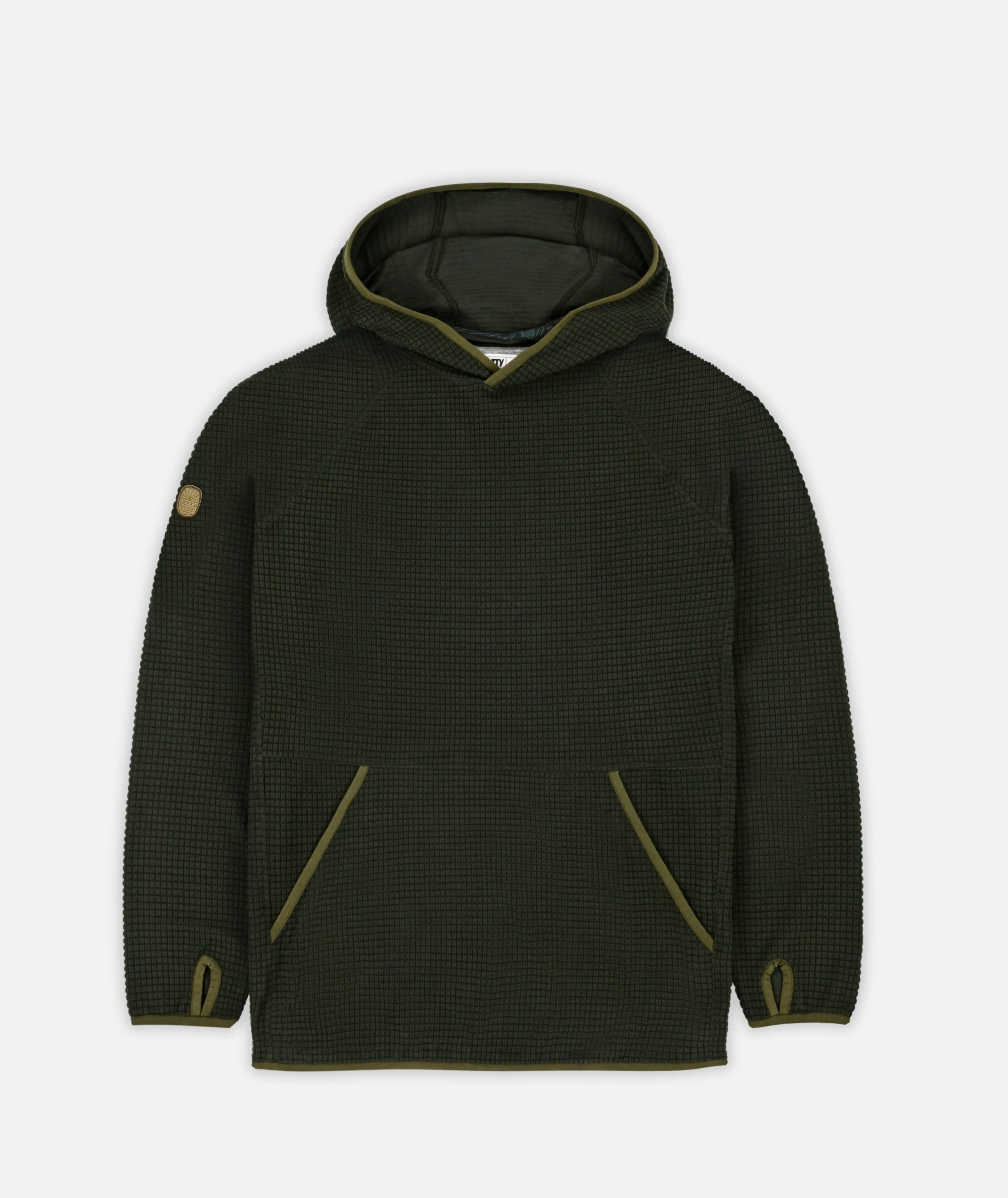 Manteo Tech Hoodie - Military Green