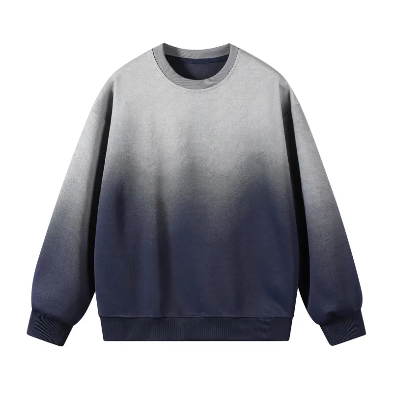 Men's Simplicity Trend Gradient Sweatshirt