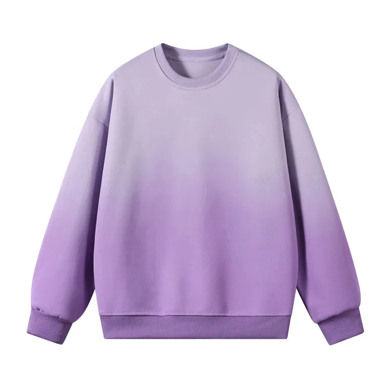 Men's Simplicity Trend Gradient Sweatshirt