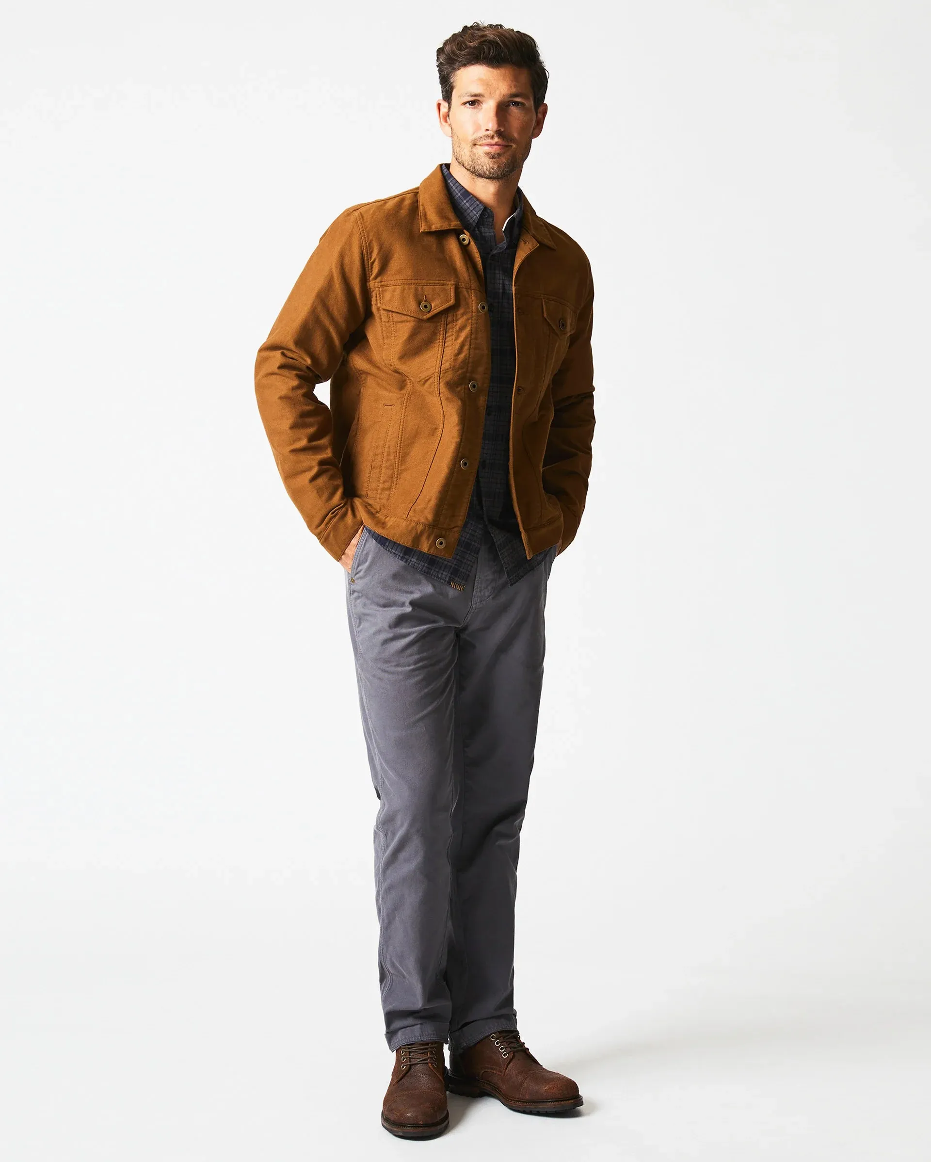 Moleskin Tupelo Trucker Jacket