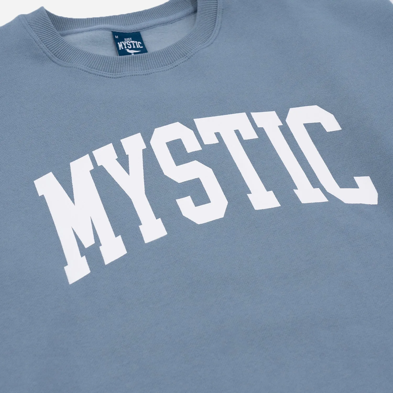 Mystic Crewneck in Saltwater Blue