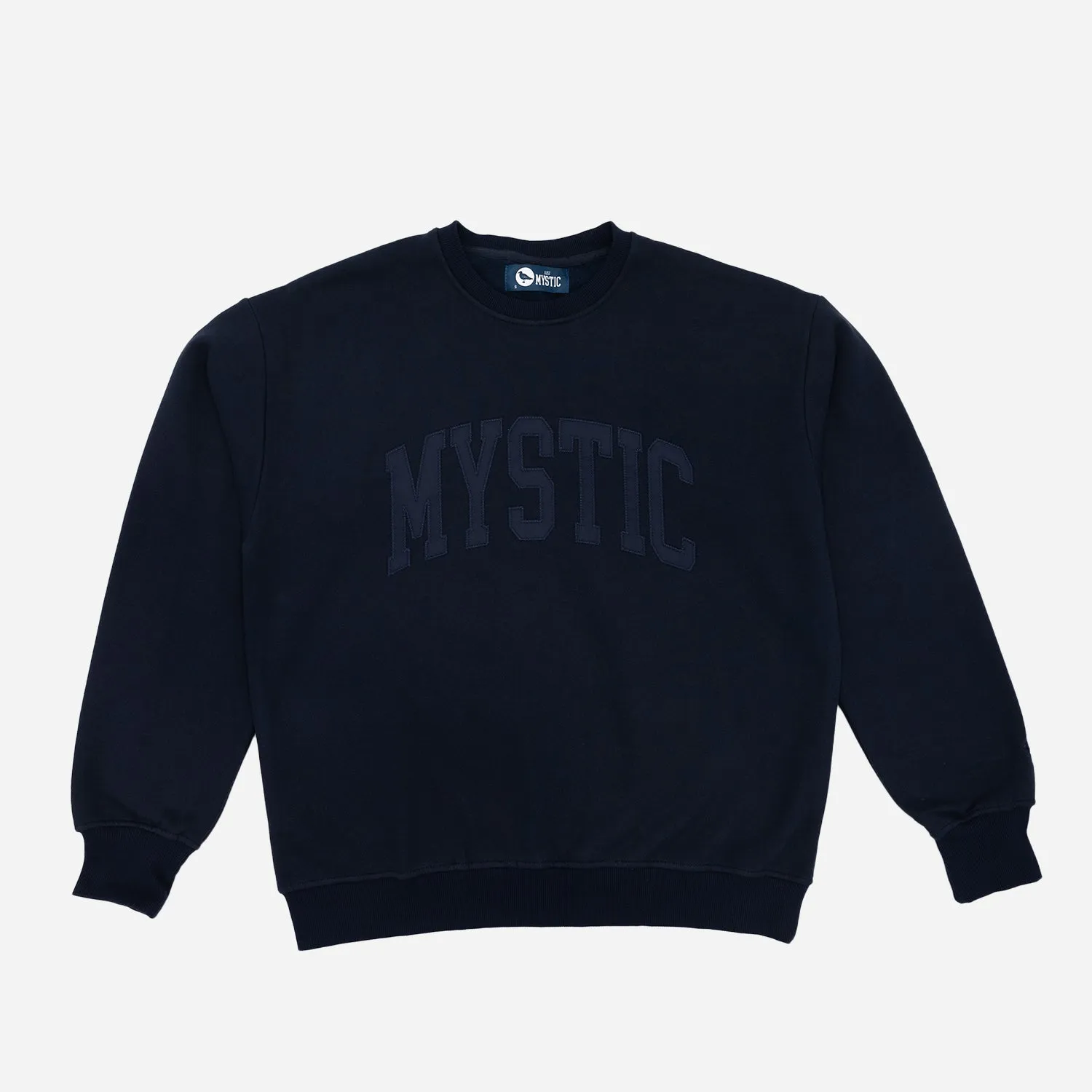 Mystic Twill Embroidered Crewneck