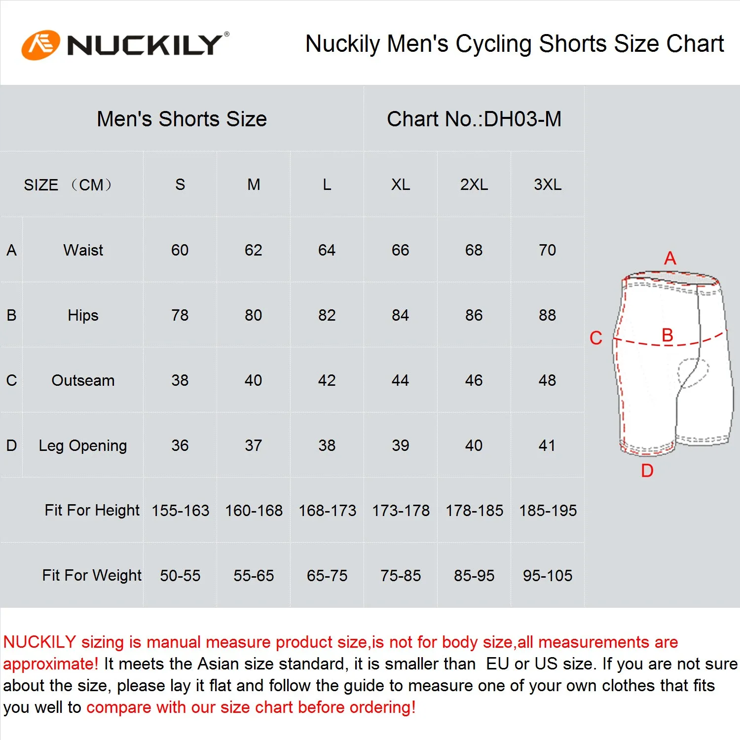 Nuckily Mycycology NS351 Gel Padded Cycling Shorts Grey