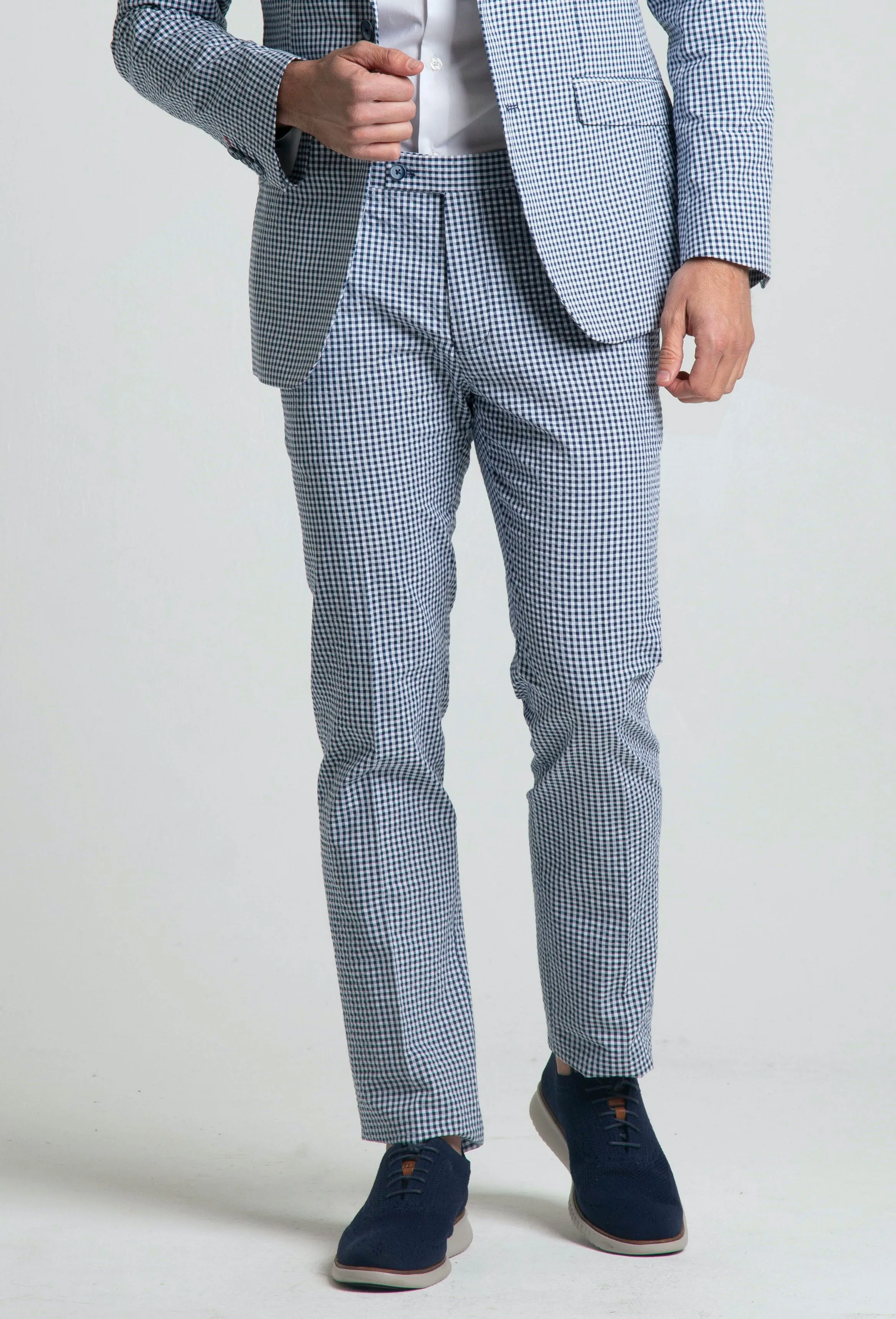 Paisley & Gray Downing Gingham Pant