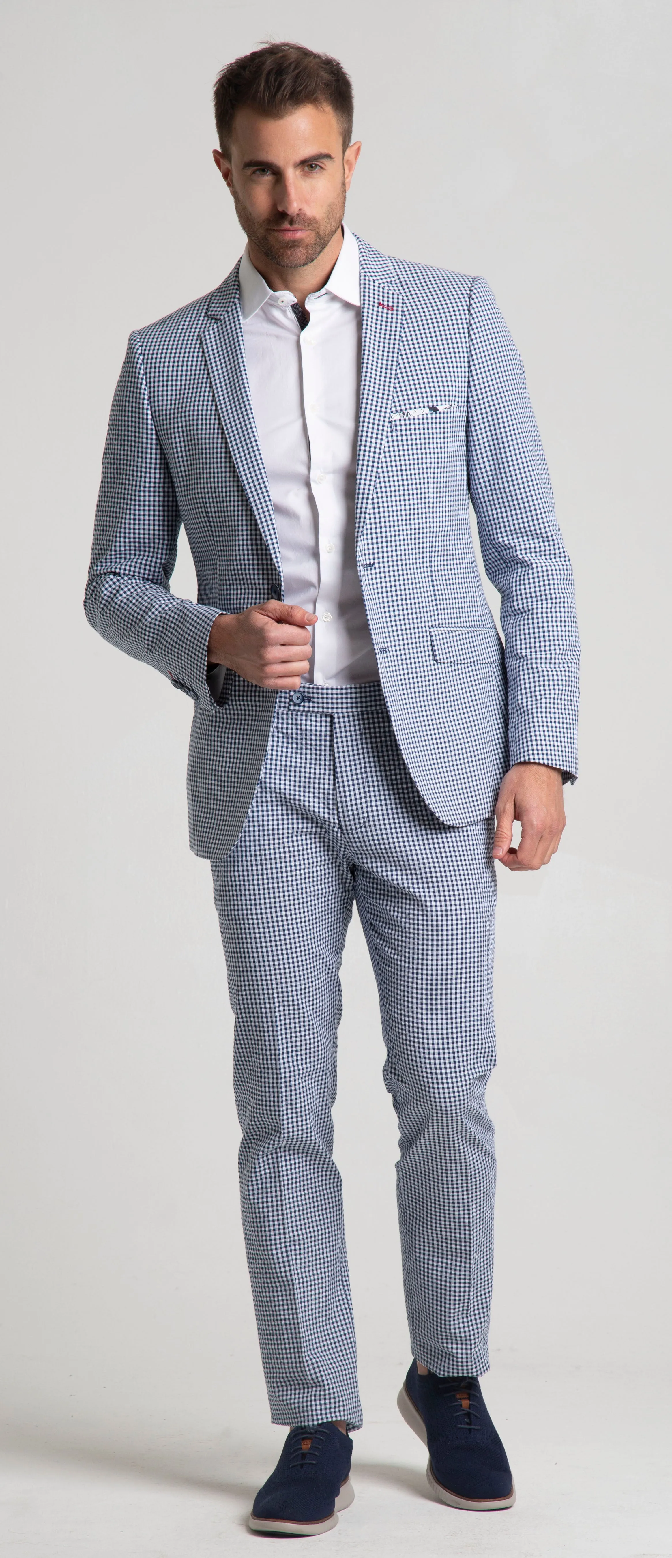 Paisley & Gray Downing Gingham Pant