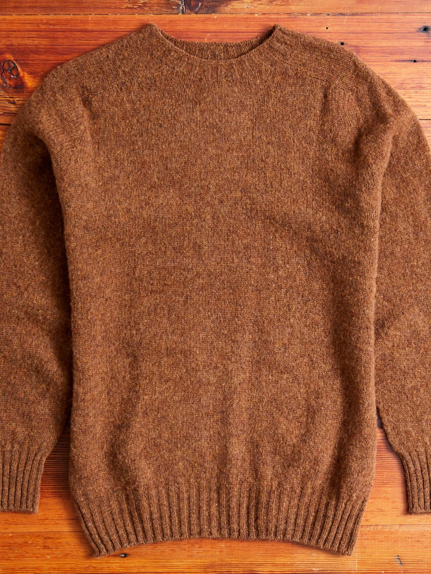 "Birth of the Cool" Wool Sweater in Nuts