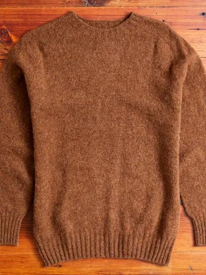 "Birth of the Cool" Wool Sweater in Nuts