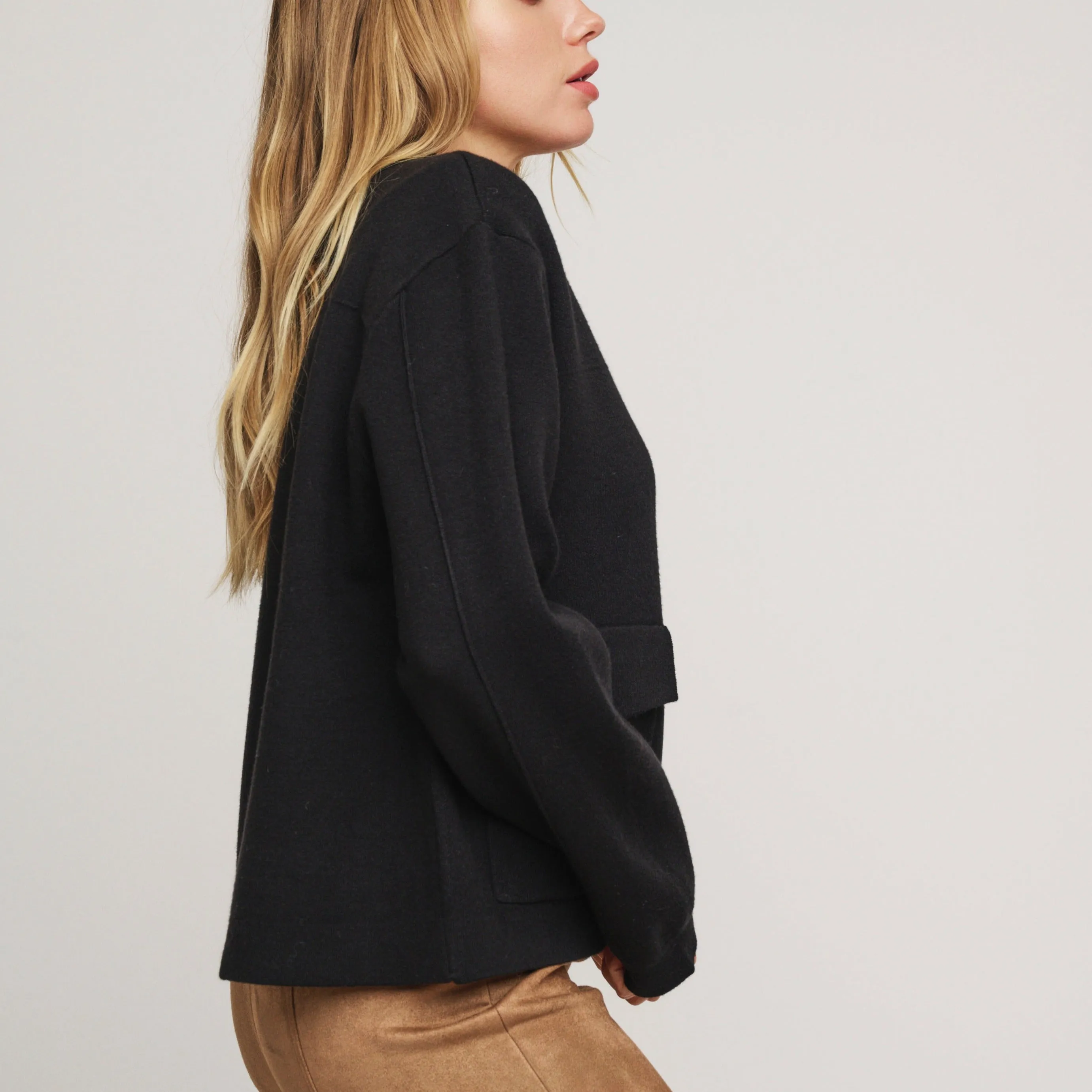 Rila Short Jacket - Black Twig