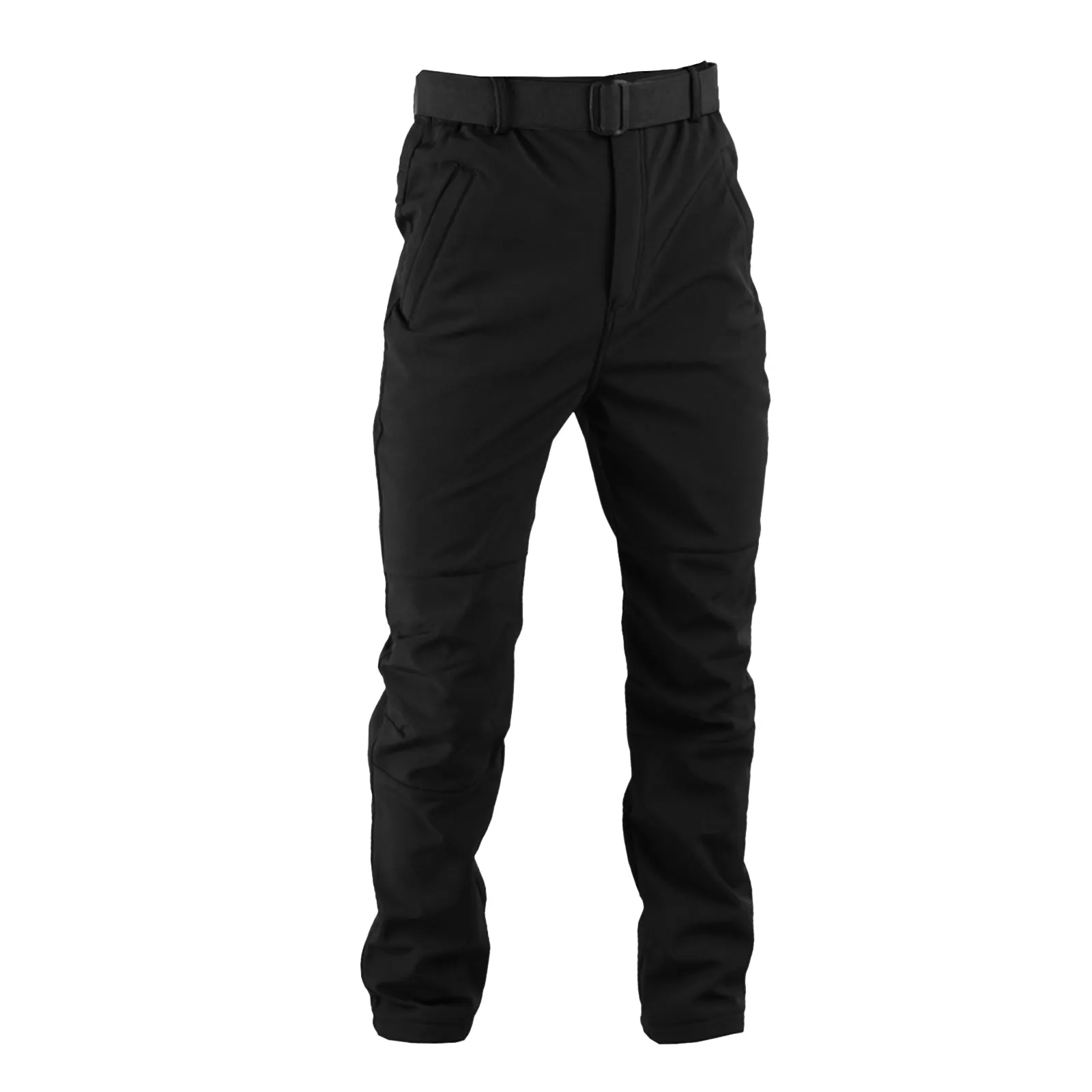 SHARKSKIN FUNCTIONAL WATERPROOF WARM FLEECE SLIM CARGO PANTS(WITH BELT)