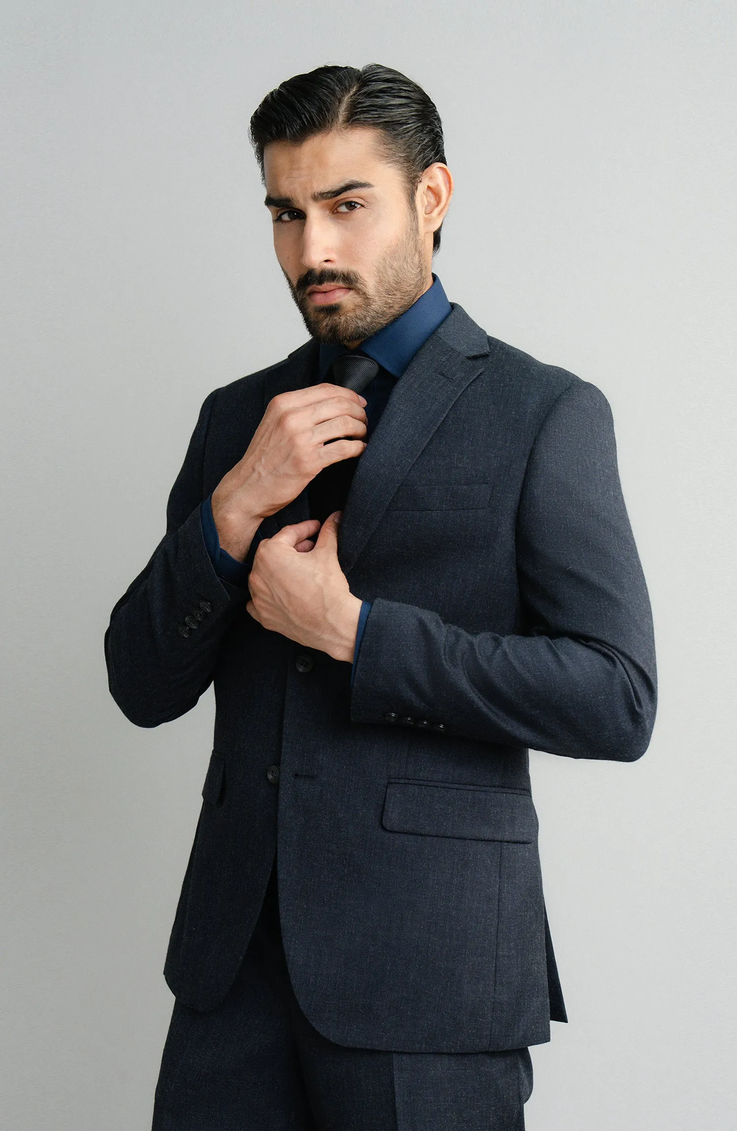 SHARP (2 PC) - TEXTURED DARK GREY