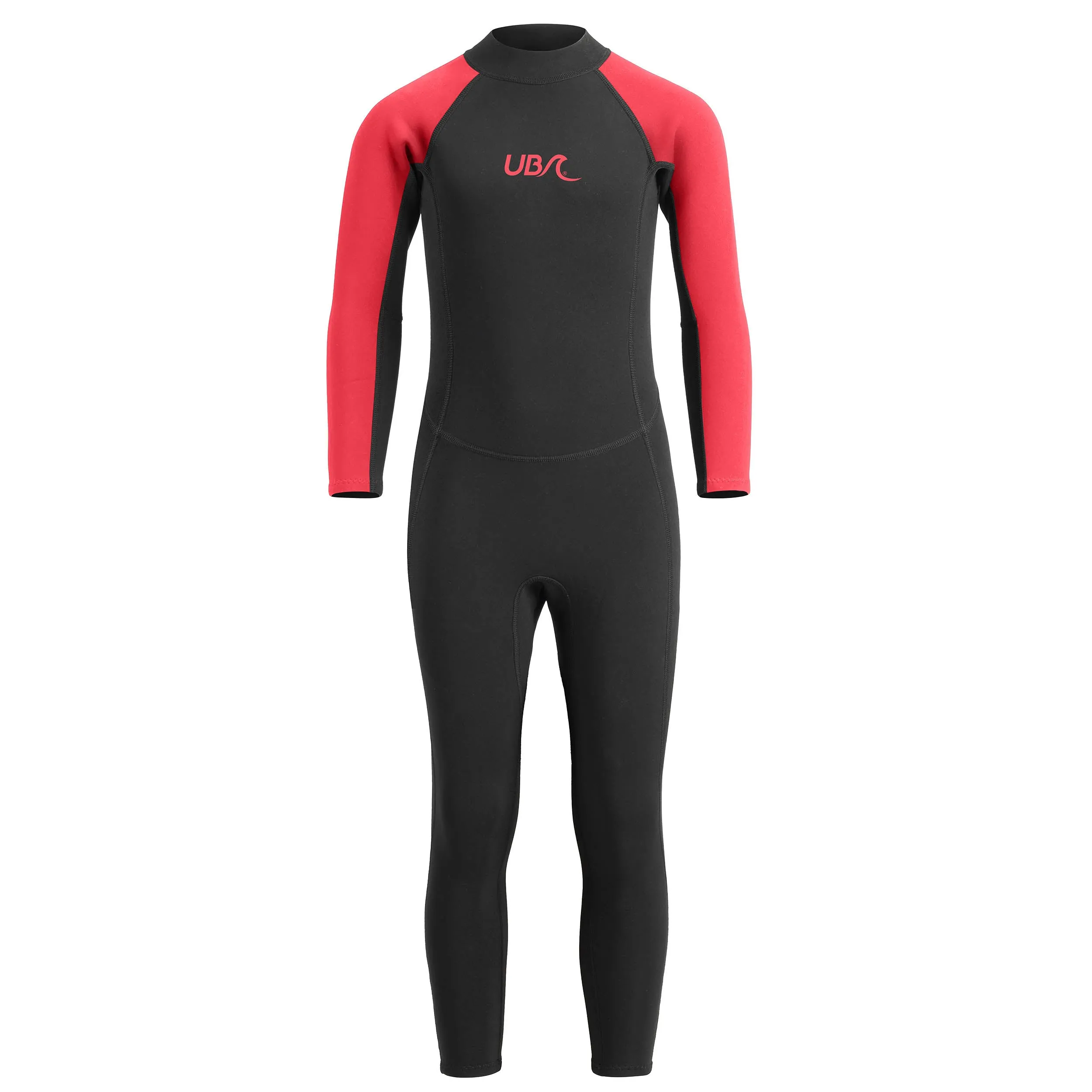 Sharp Tooth Kids Long Wetsuit Red