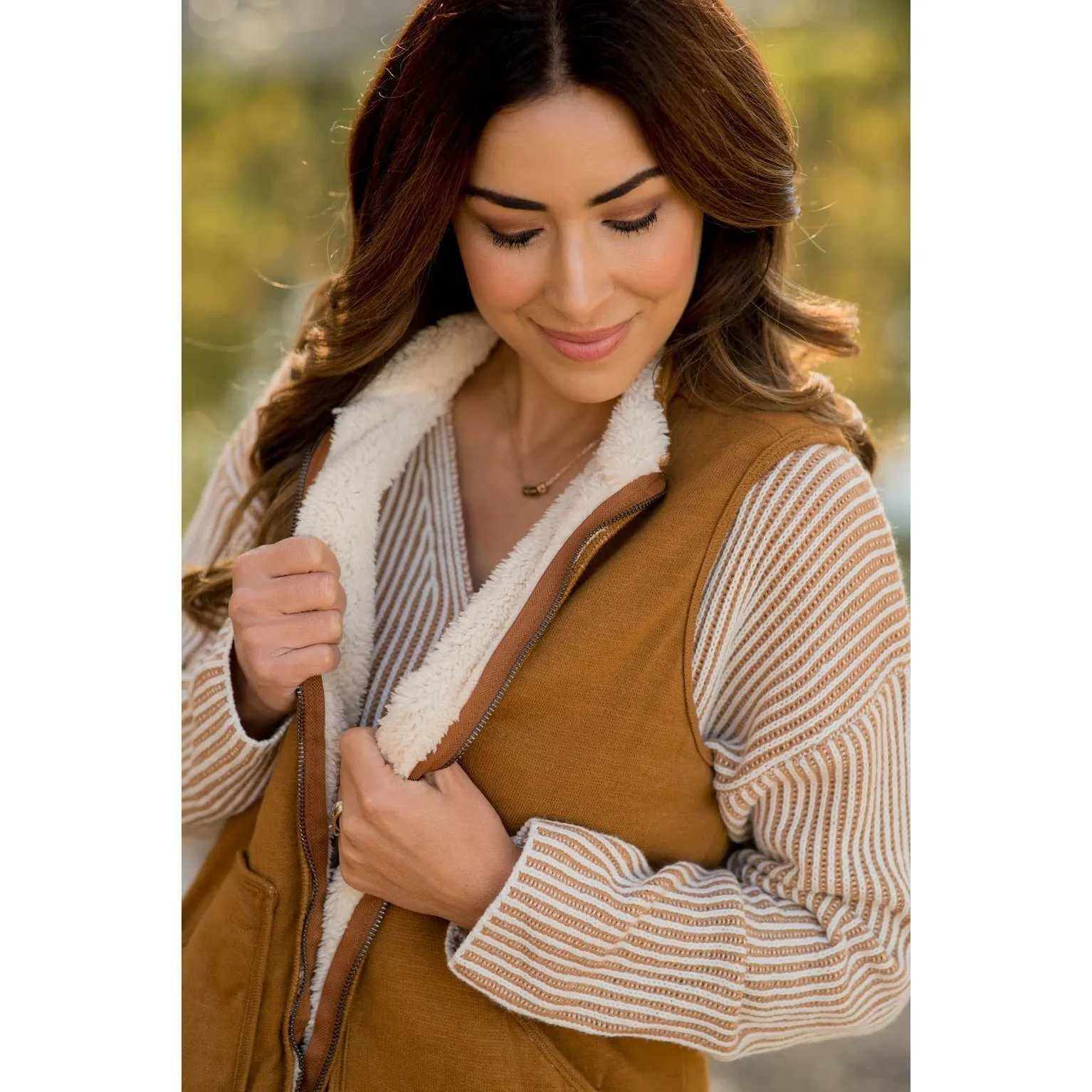 Sherpa Lined Vest