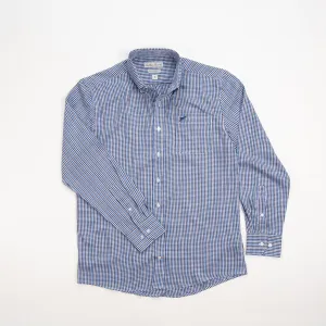 Southern Point Bamboo Check Blue