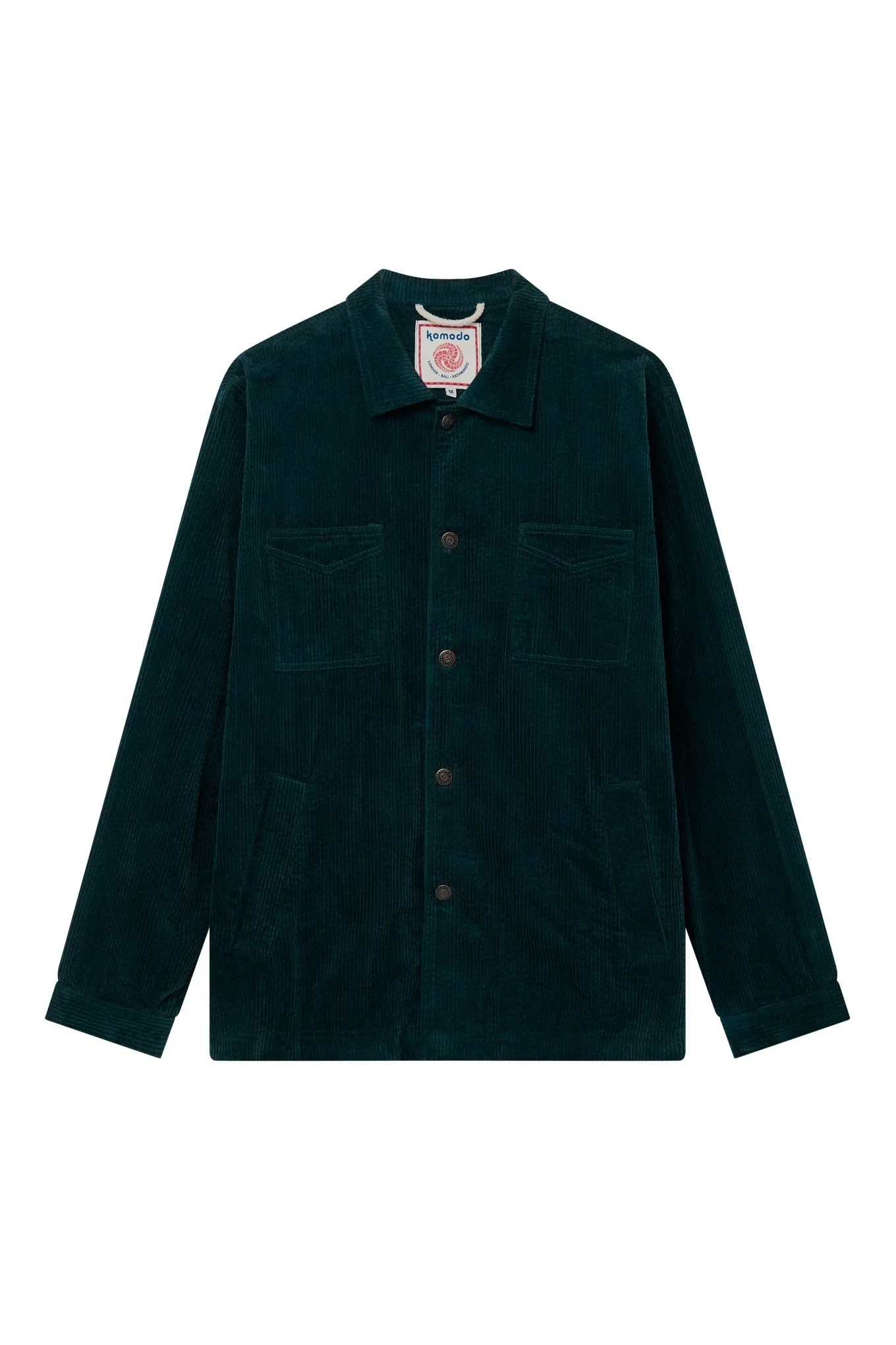 STANLEY Organic Cotton Corduroy Jacket - Marine Green