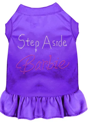 Step Aside Barbie Rhinestone Dress Purple Xl (16)