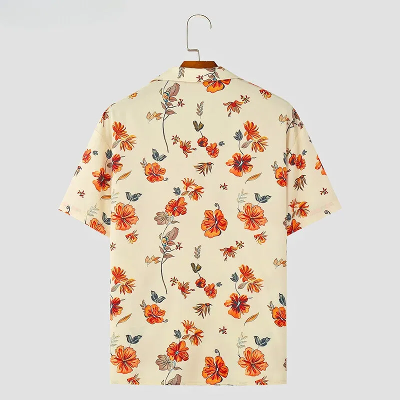 SUNSET VISTA FLORAL SHIRT