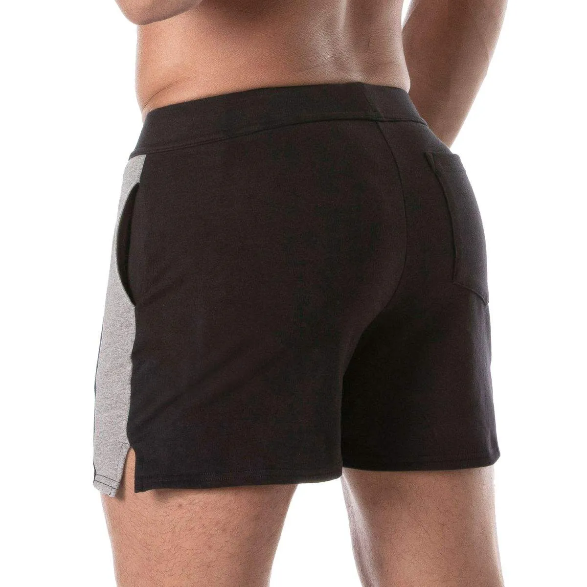 TOF Football 4" cotton short black